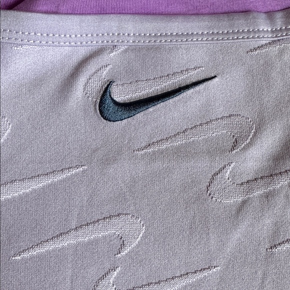 Nike Baby Swoosh Motion 2 Lavender Bodysuit and Jumper Dress Set size 18M NWT - Picture 4 of 7